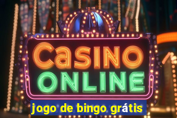 jogo de bingo grátis