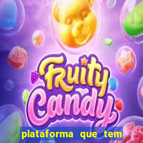 plataforma que tem fortune tiger