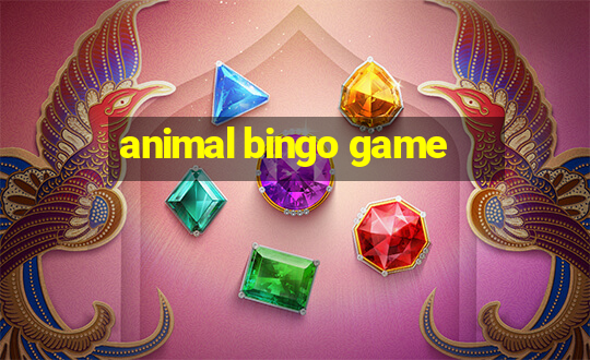 animal bingo game