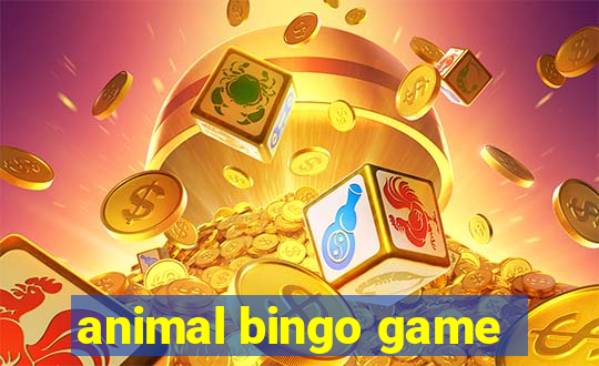 animal bingo game