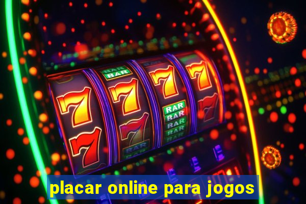 placar online para jogos