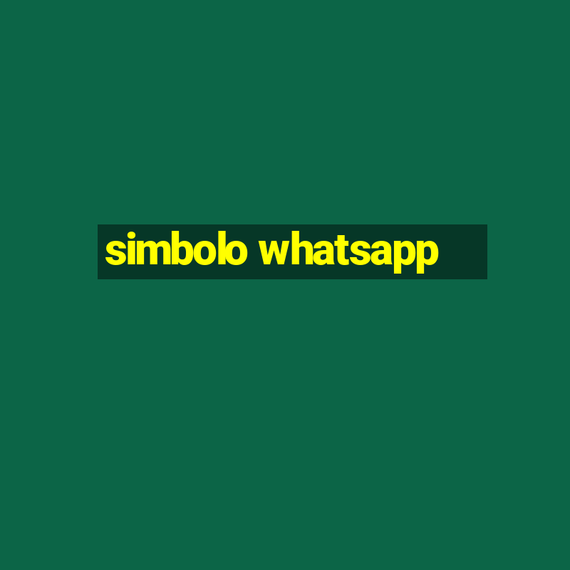 simbolo whatsapp