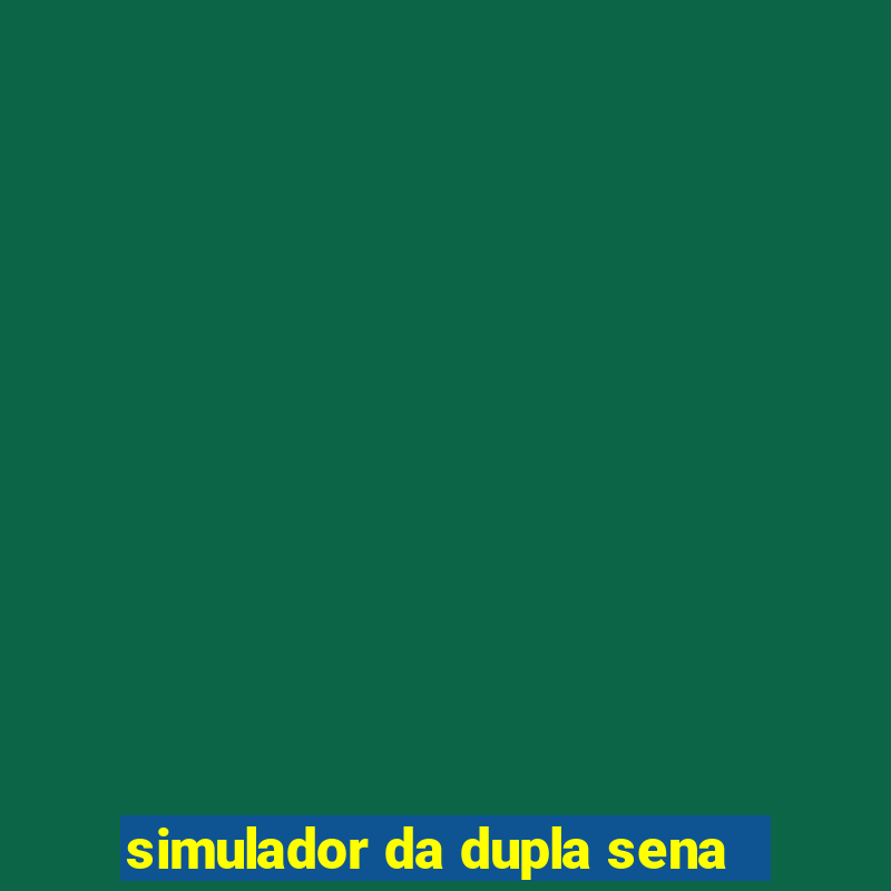 simulador da dupla sena