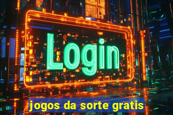 jogos da sorte gratis