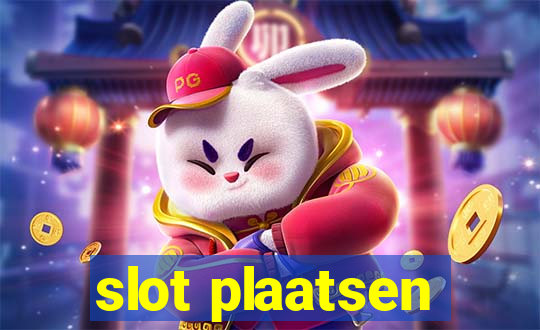 slot plaatsen