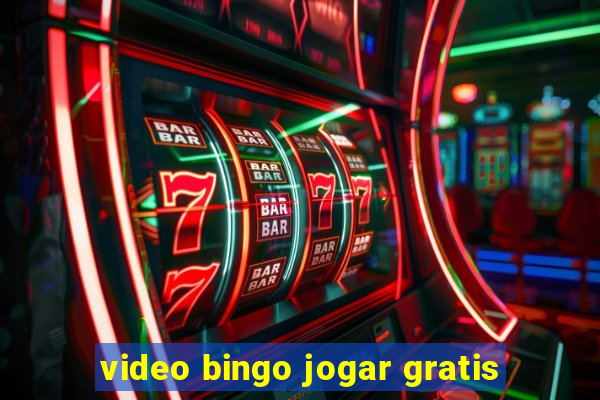 video bingo jogar gratis