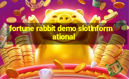 fortune rabbit demo slotInformational