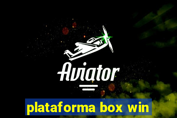 plataforma box win