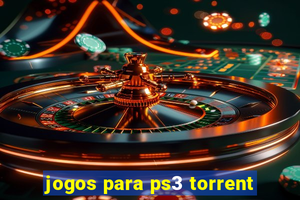 jogos para ps3 torrent