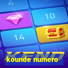 kounde numero