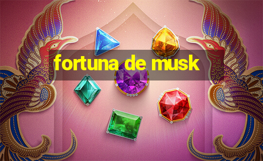 fortuna de musk