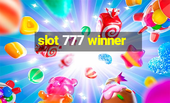 slot 777 winner