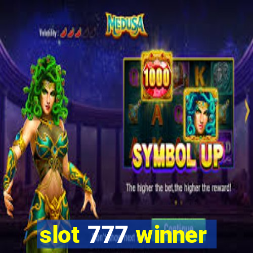 slot 777 winner