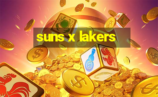 suns x lakers