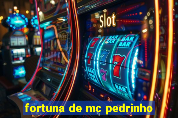 fortuna de mc pedrinho