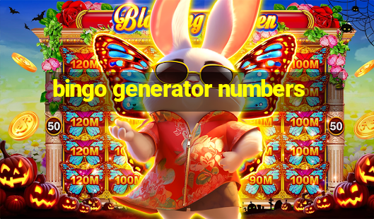 bingo generator numbers