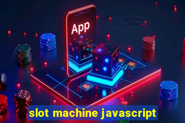 slot machine javascript