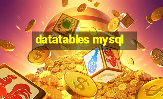 datatables mysql