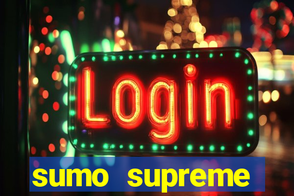 sumo supreme megaways slot