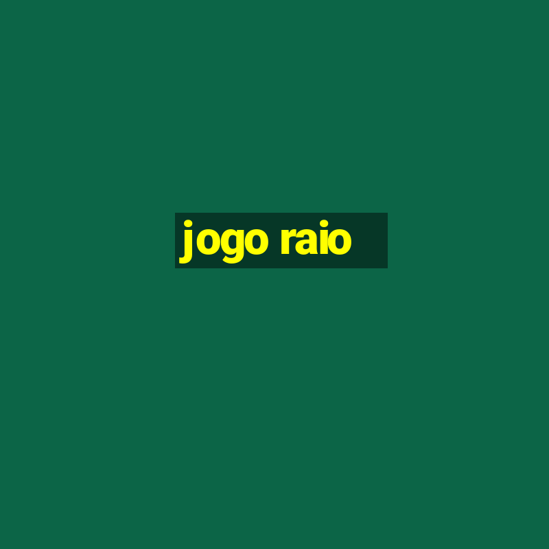 jogo raio