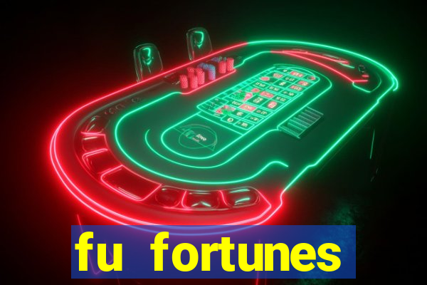 fu fortunes megaways slot machine