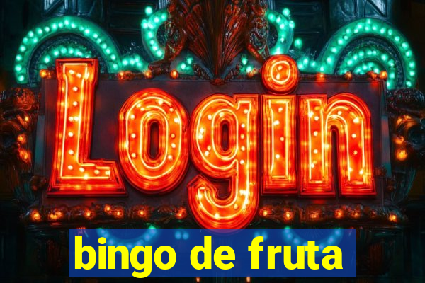 bingo de fruta