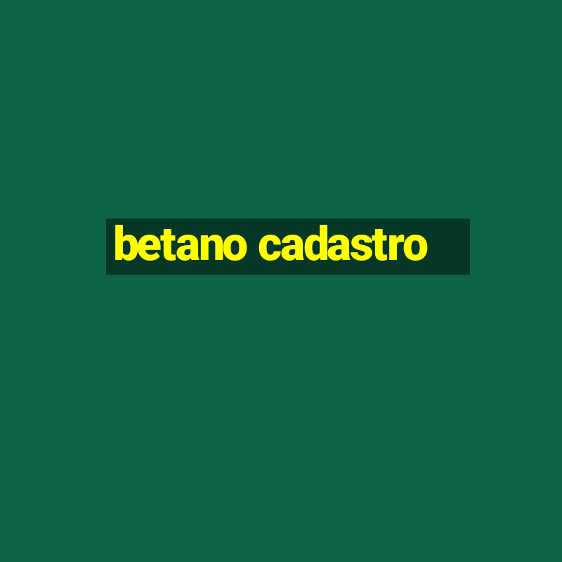 betano cadastro