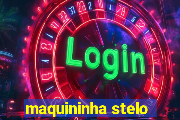 maquininha stelo