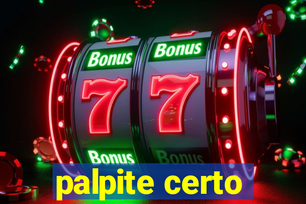 palpite certo