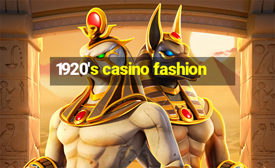 1920's casino fashion