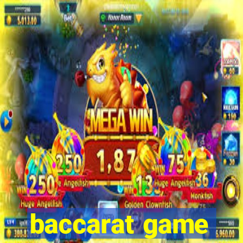 baccarat game