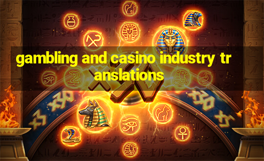 gambling and casino industry translations