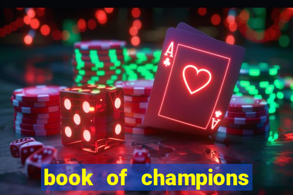 book of champions world glory slot free play