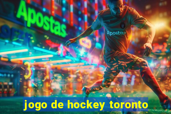 jogo de hockey toronto