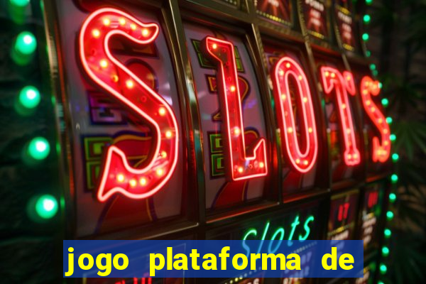 jogo plataforma de 3 reais