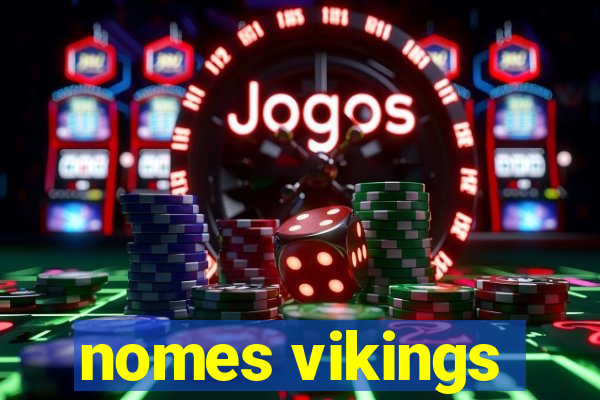 nomes vikings