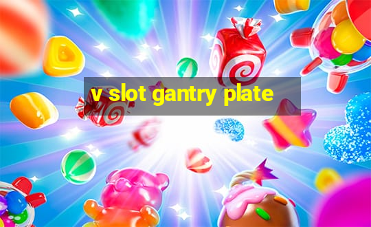 v slot gantry plate