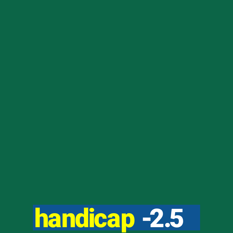 handicap -2.5