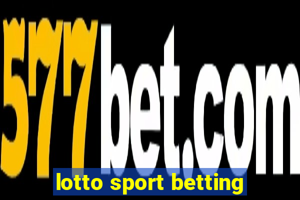 lotto sport betting