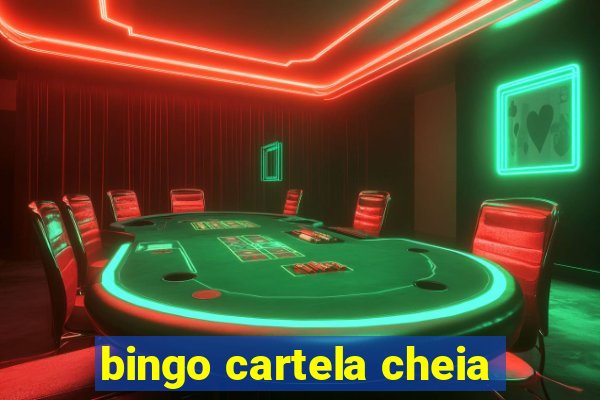 bingo cartela cheia