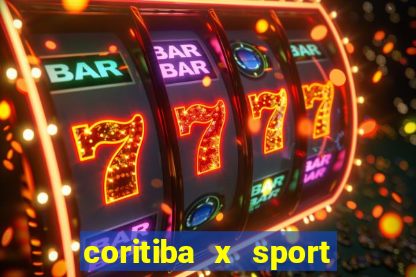 coritiba x sport recife palpite