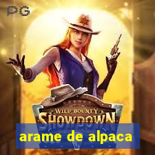 arame de alpaca