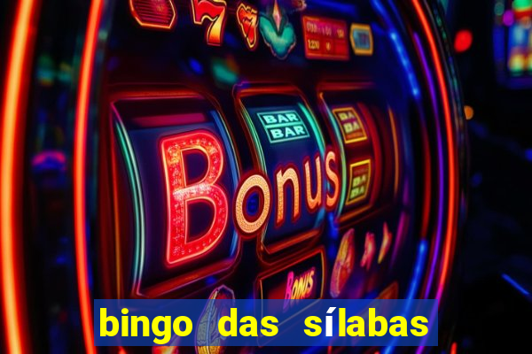 bingo das sílabas como jogar