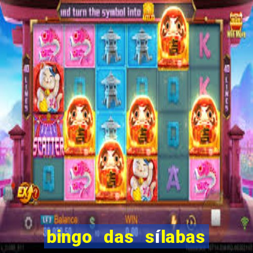 bingo das sílabas como jogar