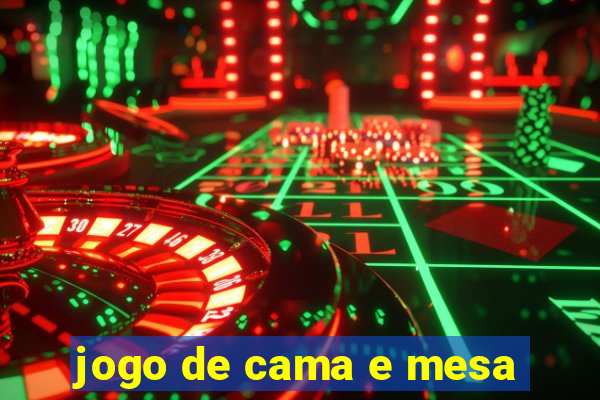 jogo de cama e mesa