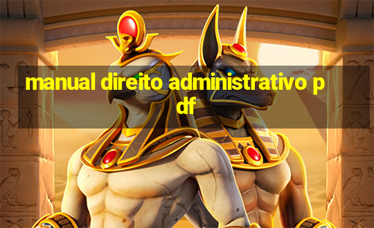 manual direito administrativo pdf