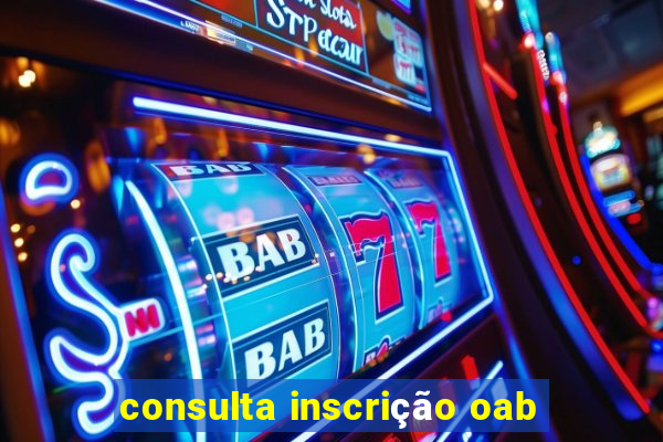 consulta inscrição oab