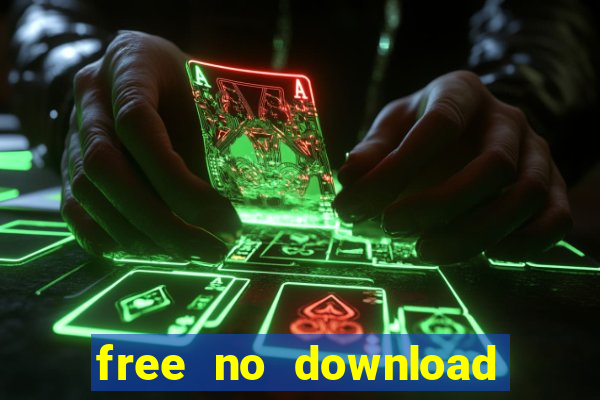 free no download casino slots