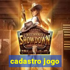 cadastro jogo