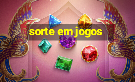 sorte em jogos